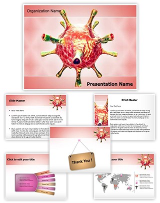 Protists Adenovirus Editable PowerPoint Template
