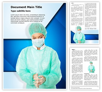 Surgeon Editable Word Template