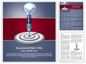 Target Idea Editable PowerPoint Template