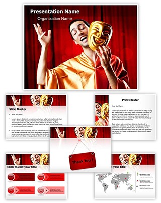 Actor Editable PowerPoint Template