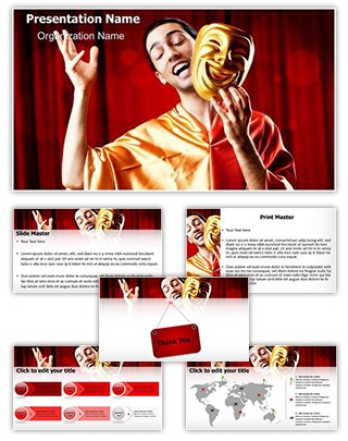 Actor Editable PowerPoint Template